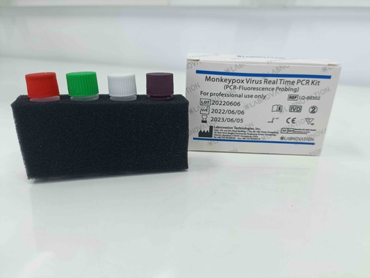 کیت آزمایش PCR در زمان واقعی Monkeypox PCR کانال های تشخیص FAM Frozen Condition Transport