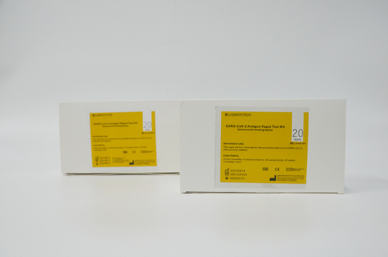 کیت تست سریع آنتی ژن ایمونوکروماتوگرافی OEM برای SARS-CoV-2
