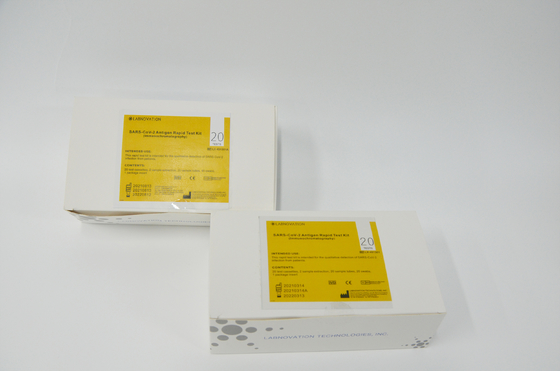 کیت تست سریع آنتی ژن سواب های دهانی حلق و بینی ISO 13485 کیت تست سریع Ag SARS-CoV-2