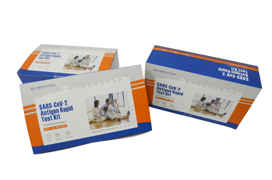 کیت تشخیص سریع آنتی ژن ISO13485 COVID-19 رطوبت 60%
