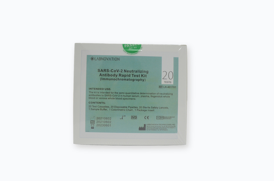 کیت تست سریع آنتی بادی خنثی کننده SARS-CoV-2 برای تحقیقات اپیدمیولوژی