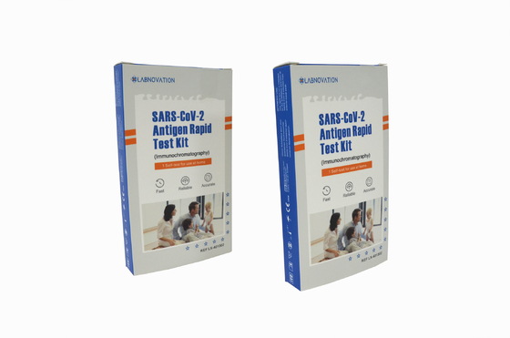 کیت خودآزمایی آنتی ژن بسته بندی تک گواهینامه CE برای SARS-CoV-2