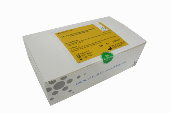 کیت تست سریع آنتی ژن SARS-CoV-2 20 تست استفاده حرفه ای کیت تست سریع