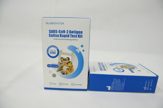 کیت خودآزمایی آنتی ژن سفید ISO9001 CoV-19 غیر تهاجمی