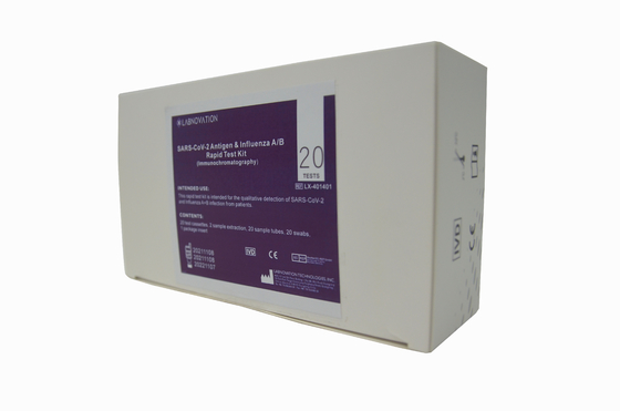 Labnovation Fast Antigen Influenza AB Test Kit 20 تست کاست