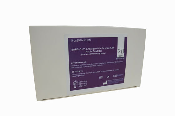 کیت تست سریع آنفلوآنزا AB سواب های اوروفارنکس ISO9001