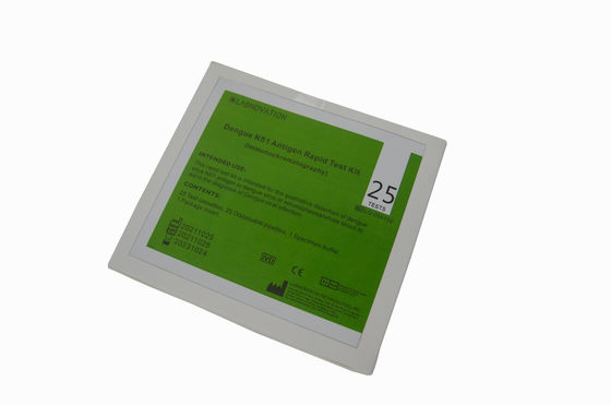 کیت آنتی ژن ISO13485 پلاستیک یک مرحله ای دنگی NS1