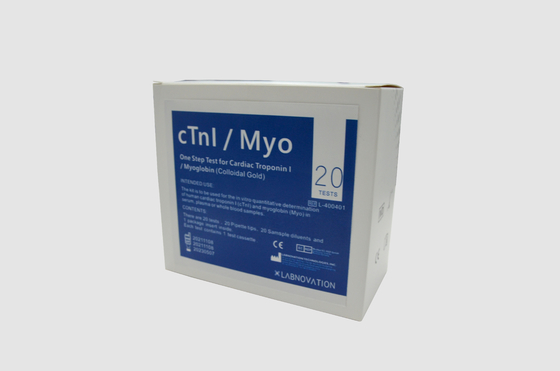کیت تست سرم پلاسما CTnI Myo POCT 10 تا 50 تست