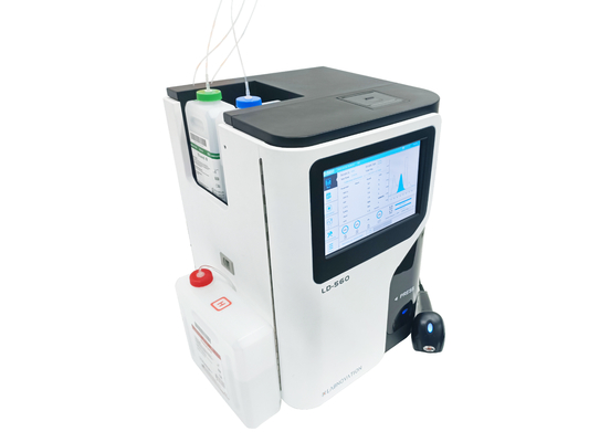 روش HPLC آنالایزر تست HbA1c آنالایزر Labnovation Dual Mode For Option