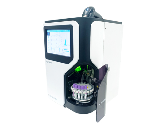 Labnovation LD-560 تمام اتوماتیک آنالایزر HbA1c IFCC NGSP دارای گواهی حالت دوگانه گزینه