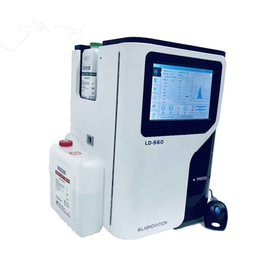 LD-560 Labnovation تست آنالایزر HbA1c سیستم HPLC دارای گواهینامه IFCC NGSP