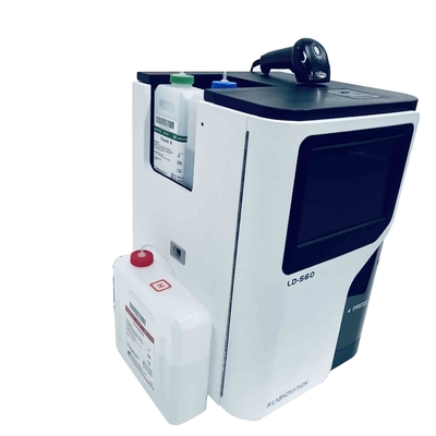 نمایشگر LCD رنگ کروماتوگرافی مایع با عملکرد بالا تجهیزات تست HbA1c