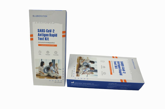 کیفیت  SARS-CoV-2 Antigen Rapid Test Kit SARS-CoV-2 Antigen Self Test Kit With 5 Tests کارخانه