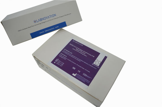 کیفیت  Professional CoV-19 Antigen Influenza AB Test Kit 20 Tests کارخانه