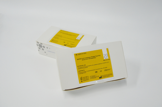 کیت تست سریع آنتی ژن ایمونوکروماتوگرافی OEM برای SARS-CoV-2