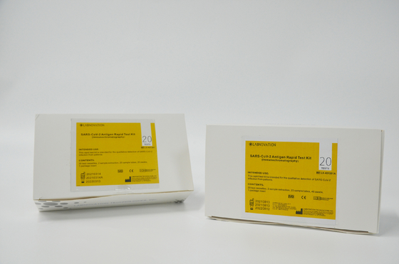 دستگاه تست سریع ISO9001 کیت تشخیص آنتی ژن نازوفارنکس SARS-CoV-2