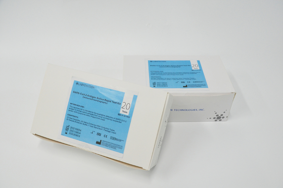 کیت تست آنتی ژن بزاق CE MSDS SARS-CoV-2 کیت تست هنری با دقت بالا