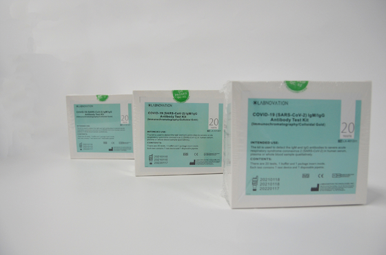 کیت تست آنتی بادی Igm Igg ISO 9001 COVID-19 بدون حرفه ای