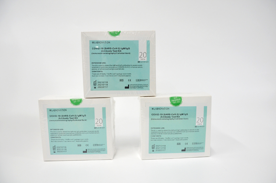 کیت تست آنتی بادی Igm Igg ISO 9001 COVID-19 بدون حرفه ای