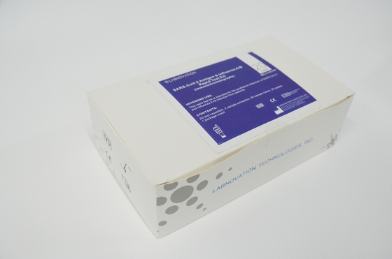 کیت تست آنفلوانزا AB سواب بینی یکبار مصرف CE برای تشخیصی IN VITRO