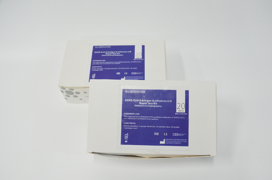 کیت تست آنتی ژن سریع آنفولانزای جریان جانبی SARS-CoV-2 ISO9001