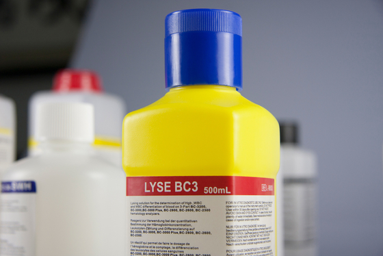 3 قسمت آنالایزر Reagent CBC Reagnet سازگار با Mindray Reagent هماتولوژی