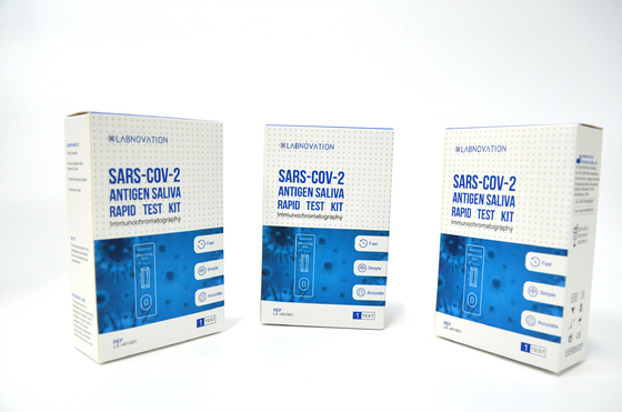1 بسته کیت تست آنتی ژن بزاق SARS-CoV-2 بدون نیاز به تجهیزات