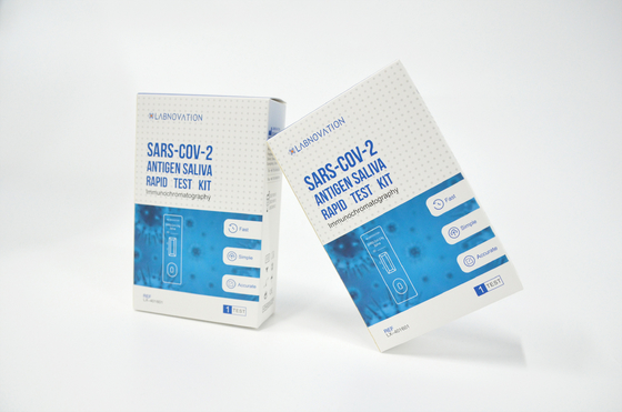 1 بسته کیت تست آنتی ژن بزاق SARS-CoV-2 بدون نیاز به تجهیزات