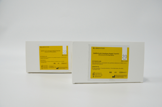 کیت تست سریع آنتی ژن سواب های دهانی حلق و بینی ISO 13485 کیت تست سریع Ag SARS-CoV-2
