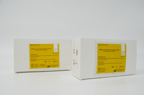 کیت تست سریع آنتی ژن حرفه ای CE SARS-CoV-2 نوع معرف IVD