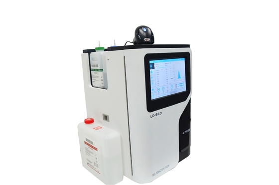 آنالایزر تست کروماتوگرافی مایع HbA1c با کارایی بالا IFCC NGSP