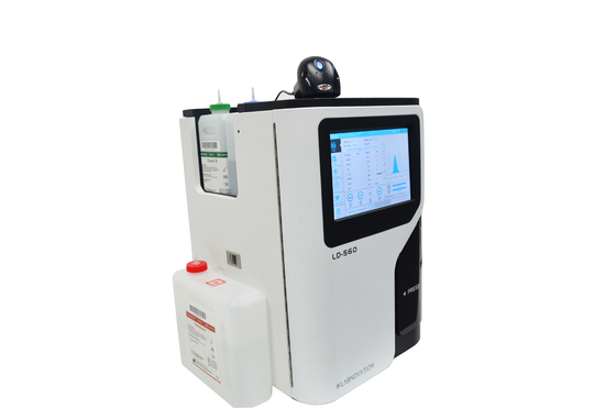 دستگاه آنالایزر تست HbA1c تمام اتوماتیک LD-560 IVD Diagnostic Reagent Hba1c