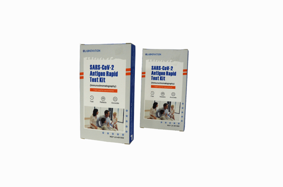 کیت تست آنتی ژن تشخیص سریع تست ایمونوکروماتوگرافی پلاستیکی برای SARS-CoV-2