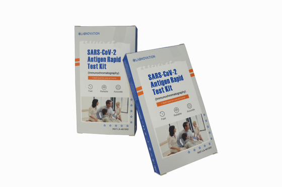 کیت تست تشخیص سریع خودآزمایی کیت تست آنتی ژن SARS COV 2 عملیات ساده