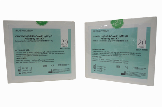 کیت تست سریع آنتی بادی SARS-CoV-2 IgG/IgM با دقت بالا عملکرد ساده