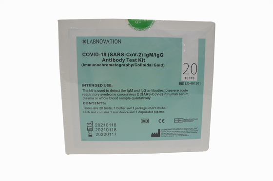 کیت تست سریع آنتی بادی SARS-CoV-2 IgG/IgM با دقت بالا عملکرد ساده