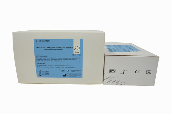 کیت تست بزاق تایید شده ODM Covid-19 KKM 99.00٪ ویژگی