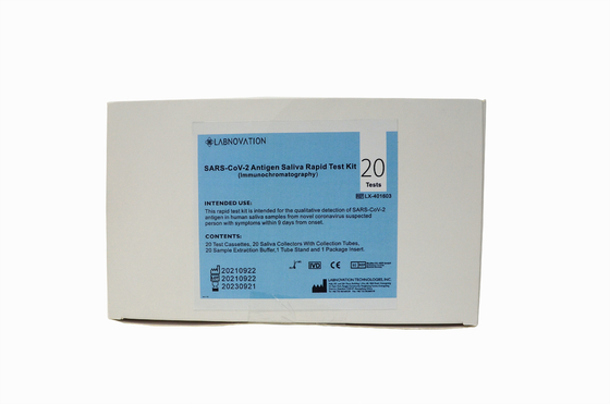 کیت تست آنتی ژن سریع CE MSDS کیت تست Saliva RTK 99% ویژگی