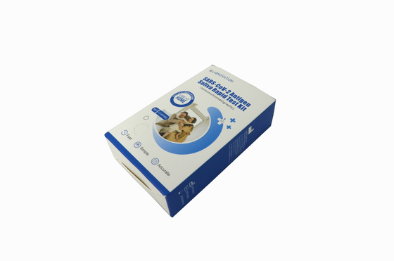 کیت خودآزمایی سریع بزاق پلاستیکی برای آنتی ژن ویروس SARS CoV 2 از آفتاب جلوگیری کنید