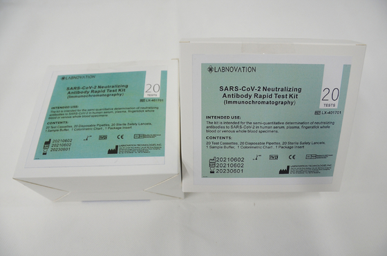 کیت تست آنتی بادی خنثی کننده سریع ISO13485 دقت 95.00%