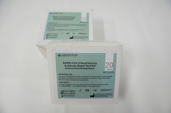 کیت تست آنتی بادی خنثی کننده جهانی ISO9001 نمونه پلاسمای سرم خون کامل