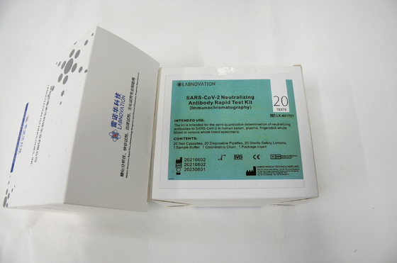 کیت تست آنتی بادی خنثی کننده سریع ISO13485 دقت 95.00%