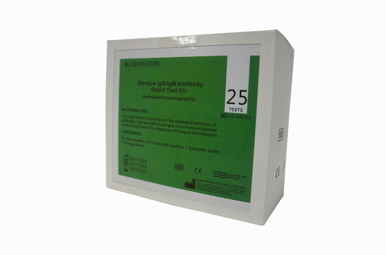 کیت تست آنتی بادی دنگی Igm Igg 30 ul Little Compens ISO 13485