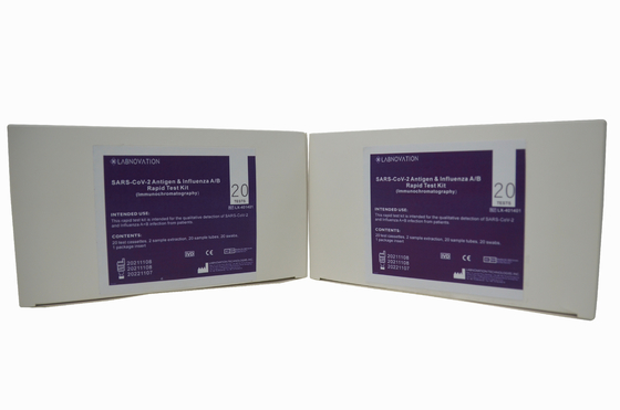 کیت تست سریع آنتی ژن آنفلوانزا ISO9001 CoV-19 برای کارکنان بهداشتی و درمانی