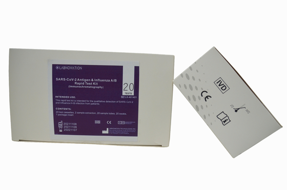 کیت تست آنتی ژن آنفلوانزا AB 15 دقیقه SARS-CoV-2 برای تشخیص اسید نوکلئیک