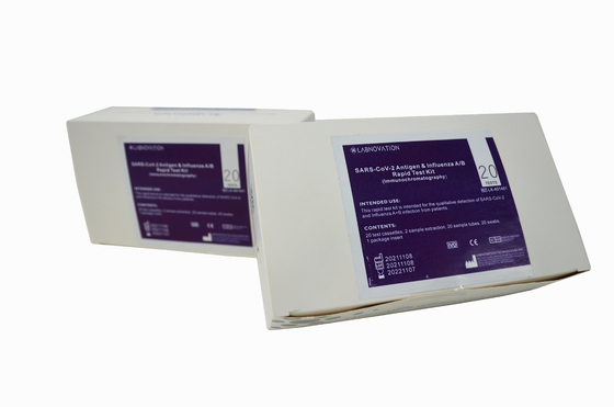 کیت تست آنتی ژن آنفلوانزا AB 15 دقیقه SARS-CoV-2 برای تشخیص اسید نوکلئیک