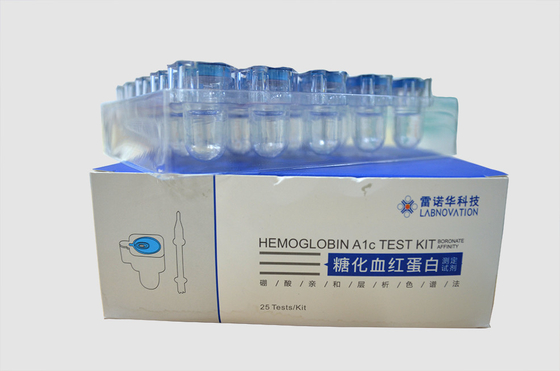 LD100 POCT هماتولوژی آنالایزر تست HbA1c کیت های تست هموگلوبین A1c میل ترکیبی برونات