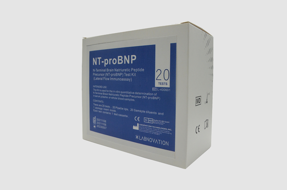 تست نارسایی قلبی POCT کیت تست NT-ProBNP پیش‌ساز پپتید ناتریورتیک مغزی N-Terminal