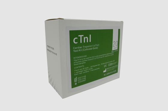 ساندویچ ایمونواسی کیت تست تروپونین I CTnI POCT قلب کامل