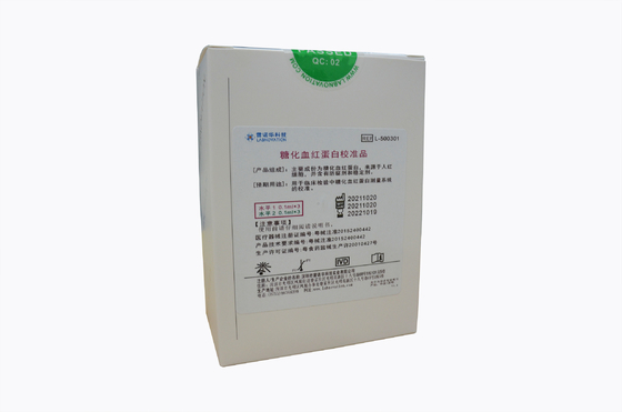 آنالایزر HbA1C با استفاده از کالیبراتور هموگلوبین گلیکوزیله (HbA1c) LD-500 آزمایش آنالایزر HbA1c تمام اتوماتیک